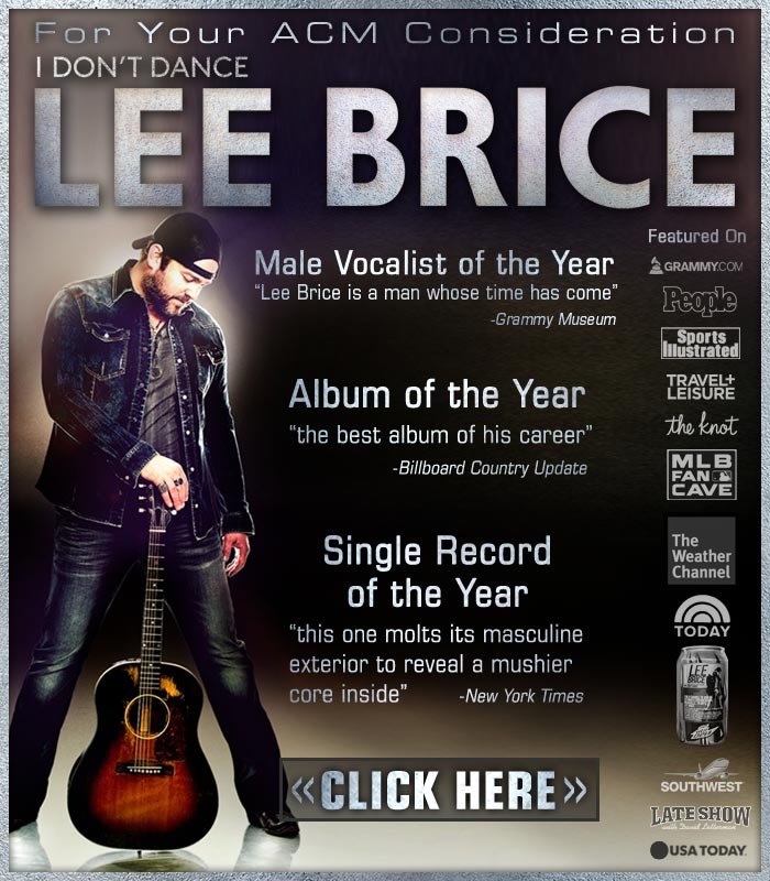Lee Brice // For Your ACM Consideration